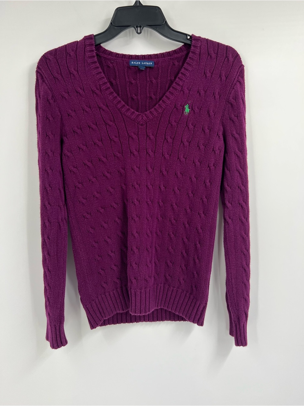 Ralph Lauren Cable Knit Sweater 
Size Medium